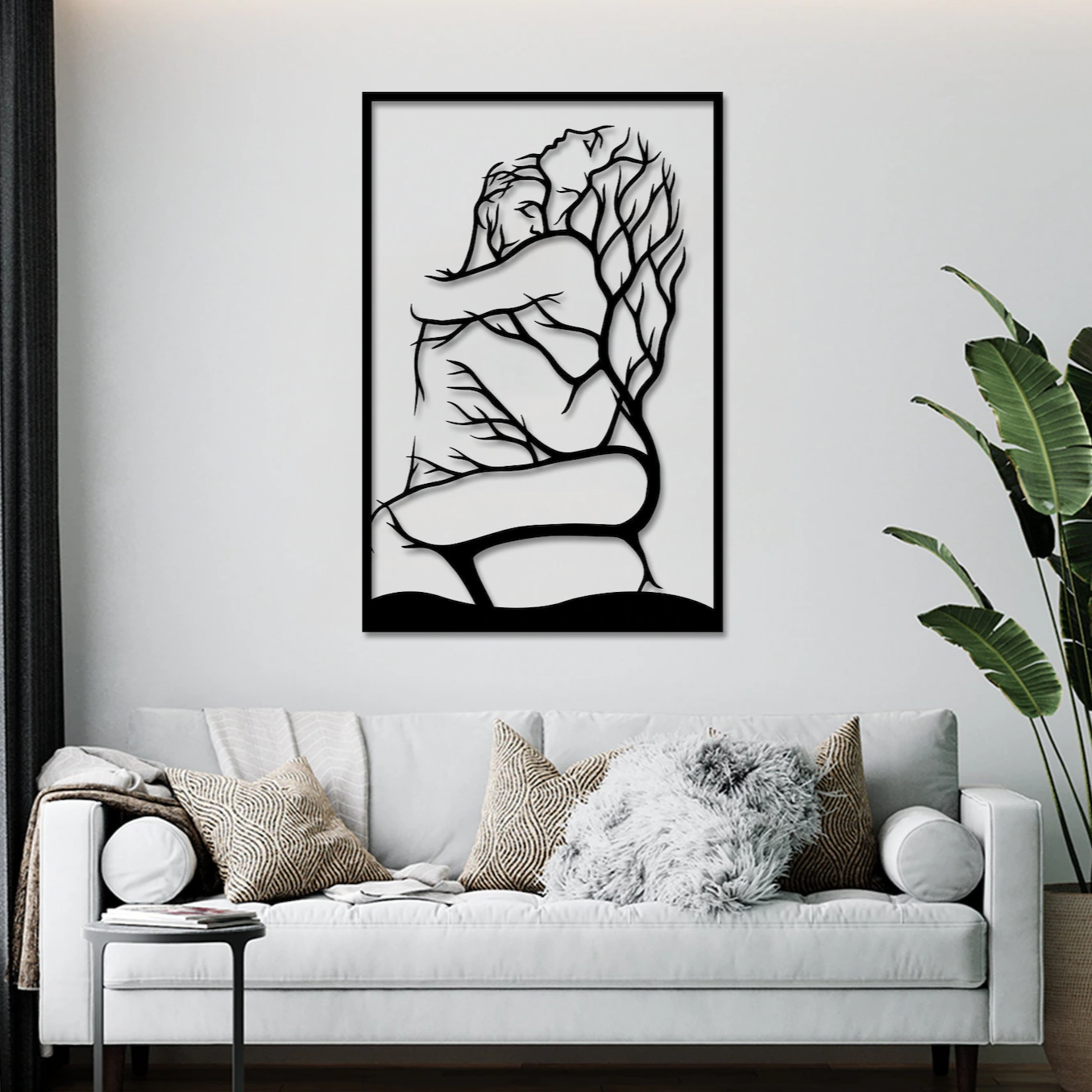 IN Love Couple Laser Cut from 1/4 MDF