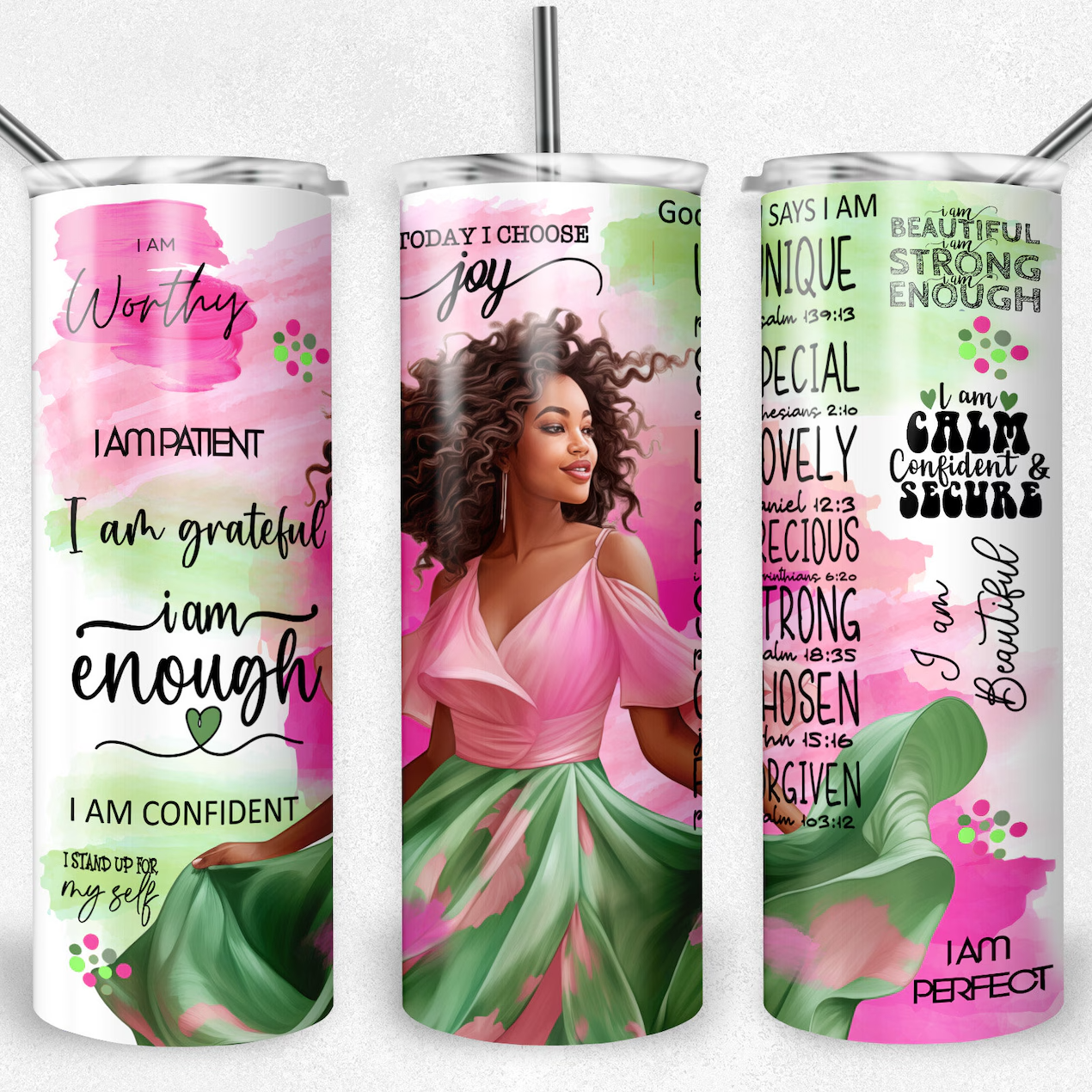 AKA Tumbler Sublimation Tumbler Wrap 20 oz