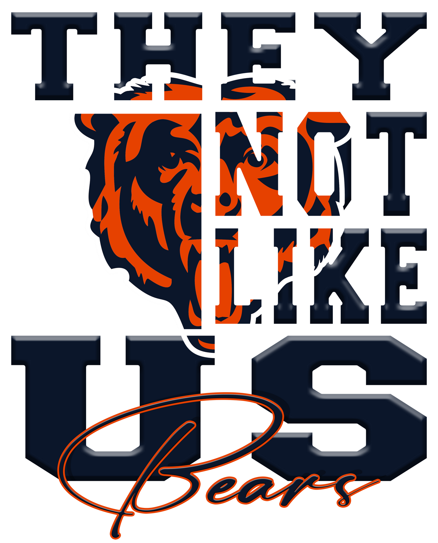 "They Not Like Us" Team T-Shirt/Hoodie "Bears