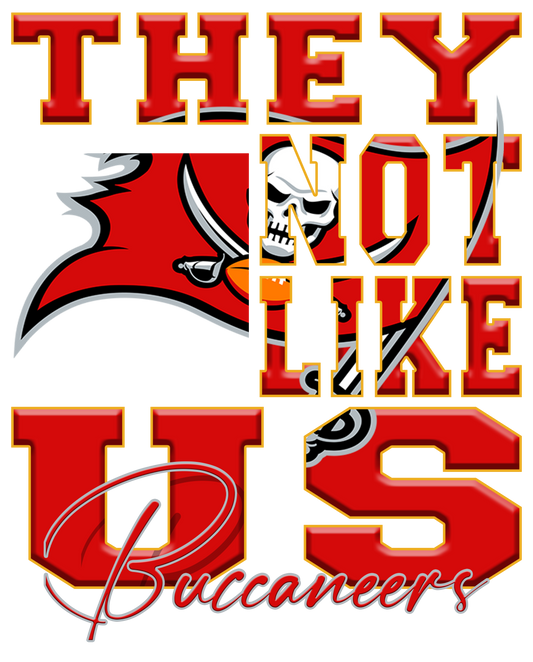 "They Not Like Us" Team T-Shirt "Buccaneers