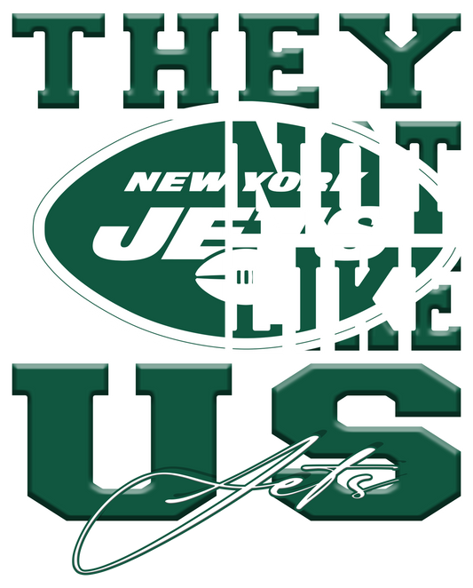 "They Not Like Us" Team T-Shirt "Jets