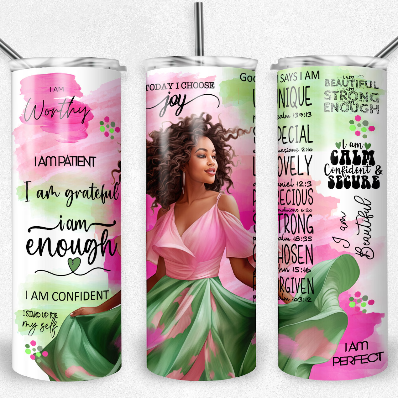 AKA  Tumbler Sublimation Tumbler Wrap 20 oz