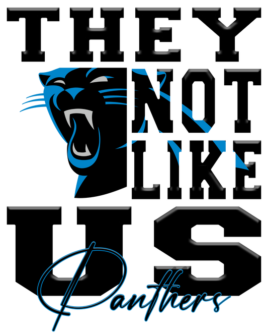 "They Not Like Us" Team T-Shirt "Panthers